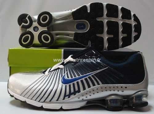 Marine Et Blanc Shox R4 Baskets 625